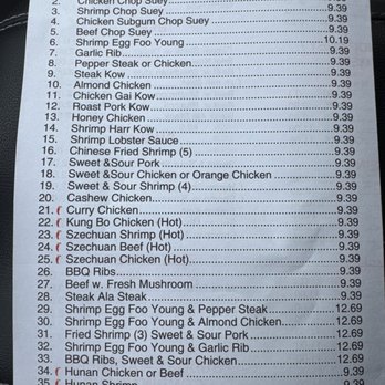 Kwong Tung Inn menu 3